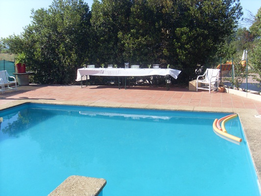 la maison de vérotte et sa piscine gite claira perpignan